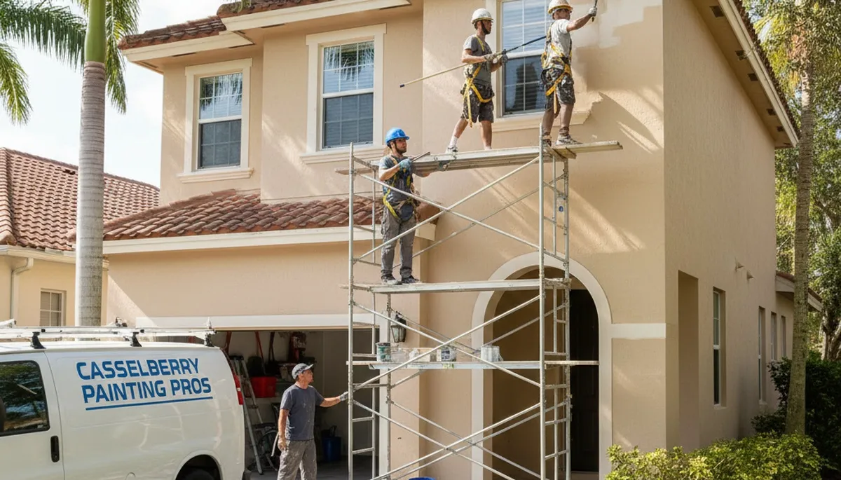 Exterior painting services in Orlando, FL by a professional painting contractor