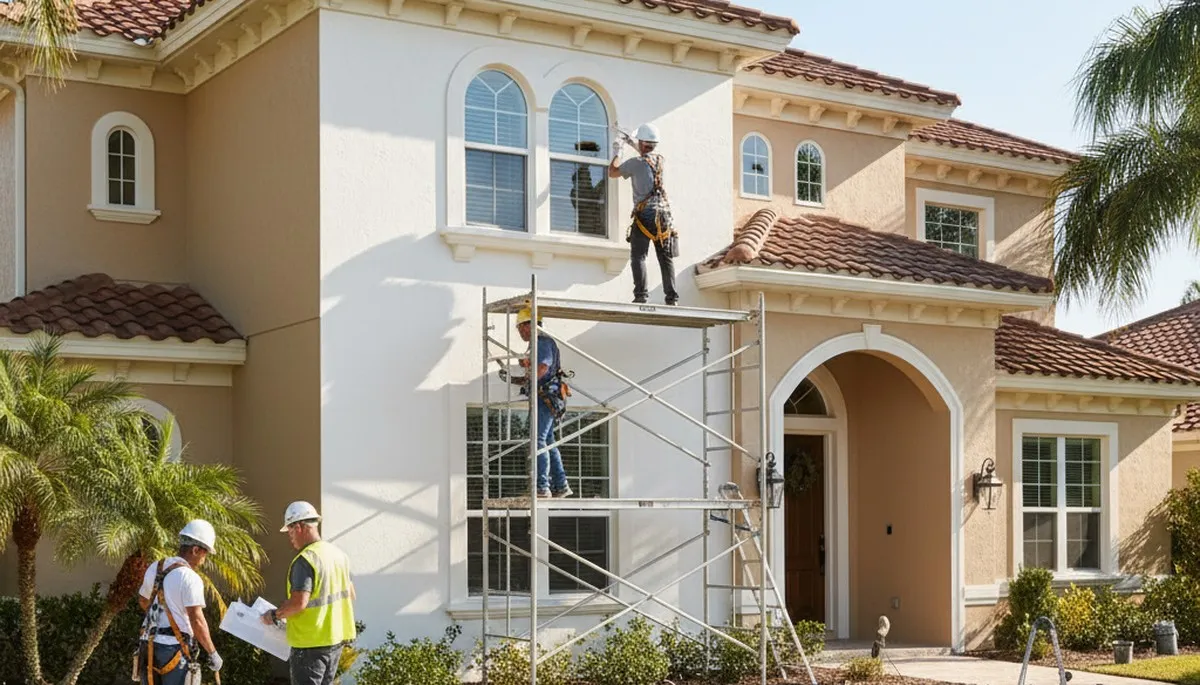 Exterior painting team serving Orlando, FL for residential and commercial properties
