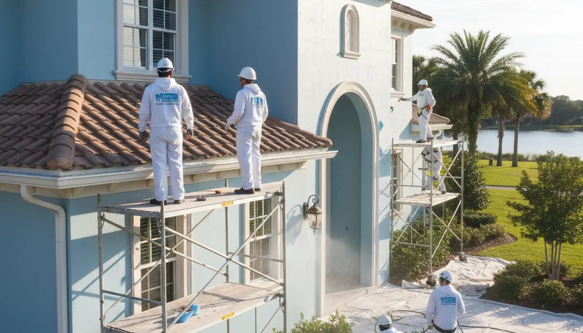 Exterior painting services in Orlando, FL for homes and businesses