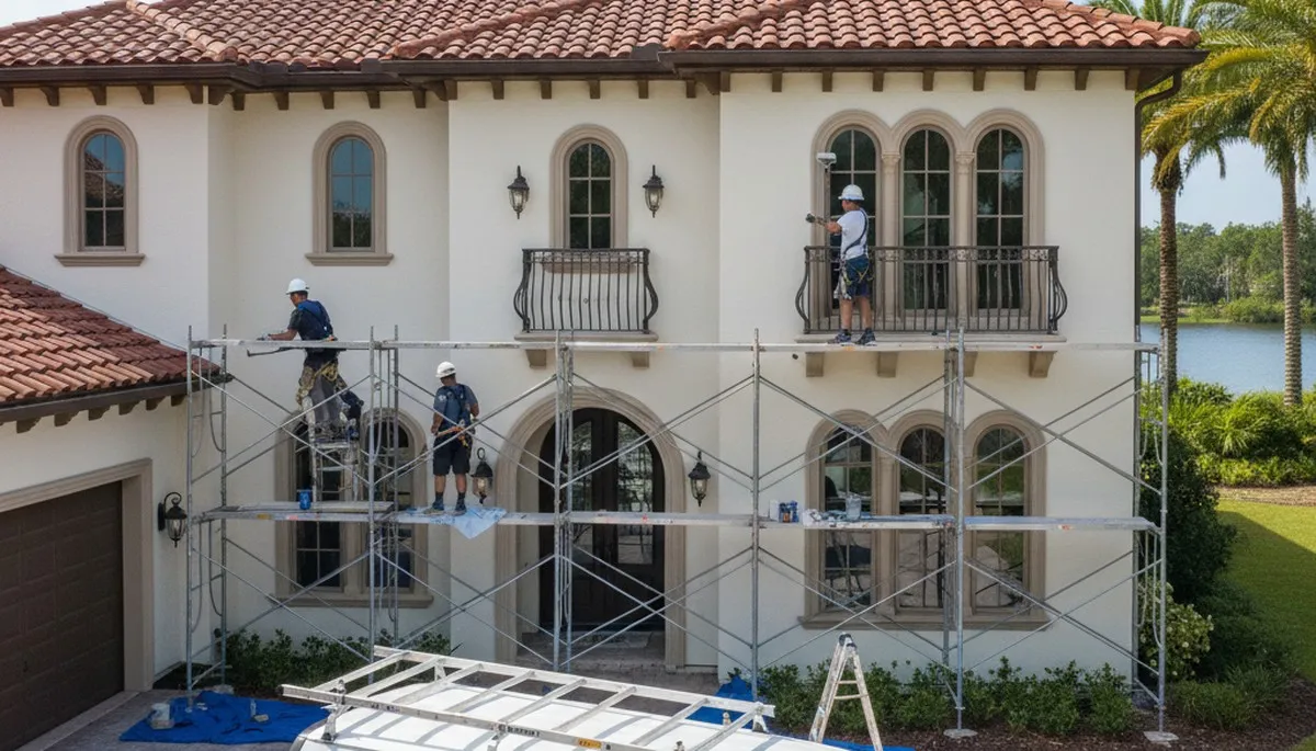 Exterior painting service in Orlando, FL by a professional painting contractor